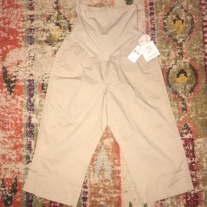 Mimi Maternity khaki culottes